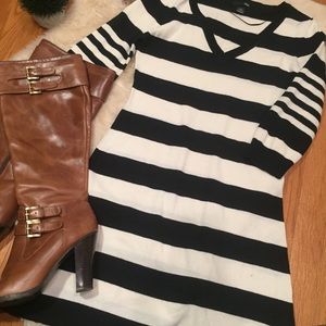 H&M Striped Sweater Dress